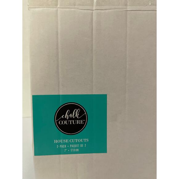 Chalk Couture New 7" House Cutout- 1 - Picture 4 of 7